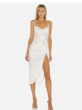 Amanda Uprichard Janet gown in ivory • Sz small